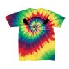 Youth Multi-Color Spiral Tie-Dyed T-Shirt Thumbnail