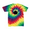Youth Multi-Color Spiral Tie-Dyed T-Shirt Thumbnail