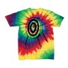 Youth Multi-Color Spiral Tie-Dyed T-Shirt Thumbnail