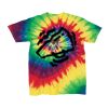 Youth Multi-Color Spiral Tie-Dyed T-Shirt Thumbnail