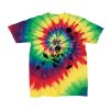 Youth Multi-Color Spiral Tie-Dyed T-Shirt Thumbnail
