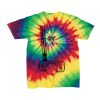 Youth Multi-Color Spiral Tie-Dyed T-Shirt Thumbnail