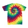 Youth Multi-Color Spiral Tie-Dyed T-Shirt Thumbnail