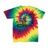 Youth Multi-Color Spiral Tie-Dyed T-Shirt Thumbnail