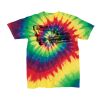 Youth Multi-Color Spiral Tie-Dyed T-Shirt Thumbnail