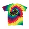 Youth Multi-Color Spiral Tie-Dyed T-Shirt Thumbnail