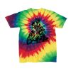 Youth Multi-Color Spiral Tie-Dyed T-Shirt Thumbnail
