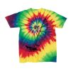 Youth Multi-Color Spiral Tie-Dyed T-Shirt Thumbnail