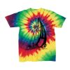 Youth Multi-Color Spiral Tie-Dyed T-Shirt Thumbnail