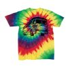 Youth Multi-Color Spiral Tie-Dyed T-Shirt Thumbnail