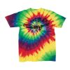 Youth Multi-Color Spiral Tie-Dyed T-Shirt Thumbnail