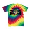 Youth Multi-Color Spiral Tie-Dyed T-Shirt Thumbnail