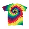 Youth Multi-Color Spiral Tie-Dyed T-Shirt Thumbnail