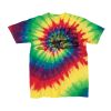 Youth Multi-Color Spiral Tie-Dyed T-Shirt Thumbnail
