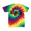 Youth Multi-Color Spiral Tie-Dyed T-Shirt Thumbnail