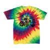 Youth Multi-Color Spiral Tie-Dyed T-Shirt Thumbnail