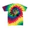 Youth Multi-Color Spiral Tie-Dyed T-Shirt Thumbnail