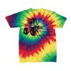 Youth Multi-Color Spiral Tie-Dyed T-Shirt Thumbnail