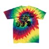 Youth Multi-Color Spiral Tie-Dyed T-Shirt Thumbnail