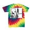 Youth Multi-Color Spiral Tie-Dyed T-Shirt Thumbnail