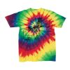 Youth Multi-Color Spiral Tie-Dyed T-Shirt Thumbnail