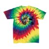 Youth Multi-Color Spiral Tie-Dyed T-Shirt Thumbnail