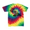 Youth Multi-Color Spiral Tie-Dyed T-Shirt Thumbnail