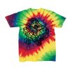 Youth Multi-Color Spiral Tie-Dyed T-Shirt Thumbnail