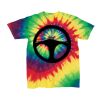 Youth Multi-Color Spiral Tie-Dyed T-Shirt Thumbnail