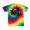 Youth Multi-Color Spiral Tie-Dyed T-Shirt Thumbnail