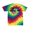 Youth Multi-Color Spiral Tie-Dyed T-Shirt Thumbnail