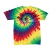 Youth Multi-Color Spiral Tie-Dyed T-Shirt Thumbnail