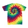 Youth Multi-Color Spiral Tie-Dyed T-Shirt Thumbnail