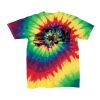Youth Multi-Color Spiral Tie-Dyed T-Shirt Thumbnail