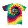 Youth Multi-Color Spiral Tie-Dyed T-Shirt Thumbnail