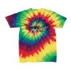 Youth Multi-Color Spiral Tie-Dyed T-Shirt Thumbnail