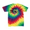 Youth Multi-Color Spiral Tie-Dyed T-Shirt Thumbnail