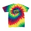 Youth Multi-Color Spiral Tie-Dyed T-Shirt Thumbnail