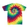 Youth Multi-Color Spiral Tie-Dyed T-Shirt Thumbnail