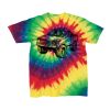 Youth Multi-Color Spiral Tie-Dyed T-Shirt Thumbnail