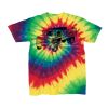 Youth Multi-Color Spiral Tie-Dyed T-Shirt Thumbnail