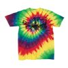 Youth Multi-Color Spiral Tie-Dyed T-Shirt Thumbnail