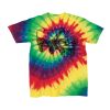 Youth Multi-Color Spiral Tie-Dyed T-Shirt Thumbnail