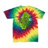 Youth Multi-Color Spiral Tie-Dyed T-Shirt Thumbnail