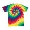 Youth Multi-Color Spiral Tie-Dyed T-Shirt Thumbnail
