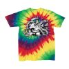 Youth Multi-Color Spiral Tie-Dyed T-Shirt Thumbnail