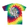 Youth Multi-Color Spiral Tie-Dyed T-Shirt Thumbnail