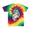 Youth Multi-Color Spiral Tie-Dyed T-Shirt Thumbnail