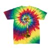 Youth Multi-Color Spiral Tie-Dyed T-Shirt Thumbnail
