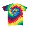 Youth Multi-Color Spiral Tie-Dyed T-Shirt Thumbnail